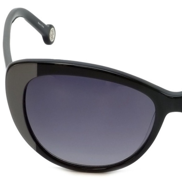 Carolina Herrera Designer Sunglasses SHE648-0T29 Black Grey Gradient - Picture 4 of 16